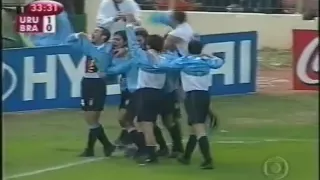 Uruguay 1 - 0 Brasil / Eliminatorias 2002 (01-07-2001)