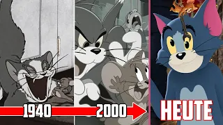 Tom und Jerry: Der TRAURIGE ABSTURZ! | Evolution von Puss Gets the Boot bis Tom & Jerry 2021