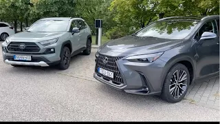 2022 Lexus NX350h vs 2022 Toyota RAV4 Review