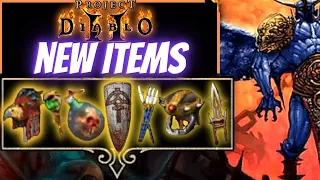 Project Diablo 2 (PD2) Season 3 NEW ITEMS!!