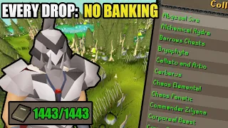 I will get every drop in Runescape without banking (#1) [OSRS]