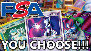 Choose What Cards I send to PSA!!! Pokémon PSA Submission!