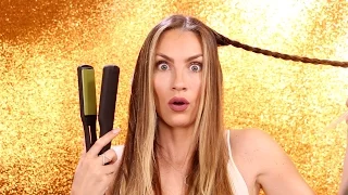 Flat Iron Waves Hair Pinterest Hacks! Heated Braid Waves and Twist Waves from Pinterest Tested!