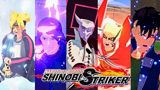 All Jutsus And Ultimate Jutsus - Naruto To Boruto Shinobi Striker [Including All 33 DLC Characters]