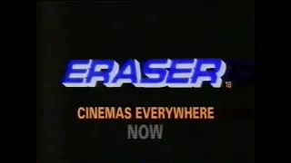 Cinema Release advert for 'Eraser' (1 of 2) - 29th August 1996 UK television commercial