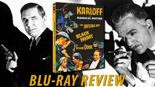 Blu-ray Review #4 - MANIACAL MAYHEM (1936 - 1951) A KARLOFF Triple Feature [Eureka! Classics]