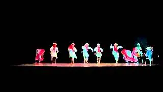 Presentación del Grupo de Danza UN en el XI Festival Universitario de Danza Folclórica