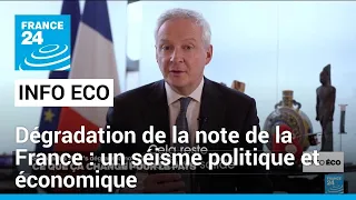 Vidéo Dégradation de la note de la France par S&P : un séisme politique et économique