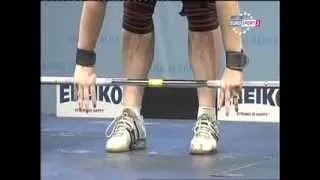 2013 European Weightlifting +75 Kg C+Jerk