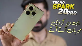 Tecno Spark 20 Pro in Pakistan | 8GB/256GB,G99 Ultimate,120HZ,33W F/C & More | Aa hi Gaya