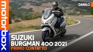 Suzuki Burgman 400 2021| Si conferma il TOP tra gli SCOOTERONI? | La prova