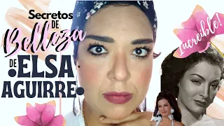 SECRETOS DE BELLEZA DE ELSA AGUIRRE, ASÍ SE MANTIENE INCREÍBLEMENTE BELLA!!! #elsaaguirre #beauty
