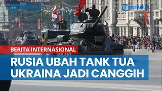 Bisa Angkut Bom TNT 6 Ton, Rusia Ubah Tank Tua Rampasan dari Ukraina Jadi Canggih