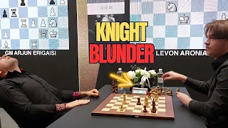 Levon Aronian cannot believe this happened | Levon Aronian vs Vincent Keymer | Satty Zhuldyz Blitz