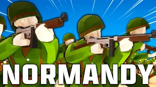 INSANE D-Day Landings!? Total Tank Simulator WW2 D-Day Normandy Invasion!