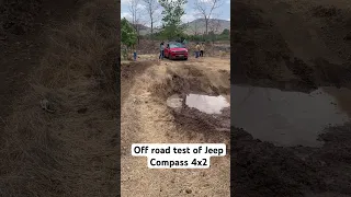 Off road test of JeepCompass 4x2