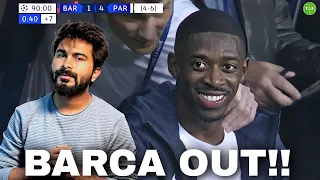 Dembele Punishes Barca at Home! | Barcelona OUT of The Champions League! | Barca 1-4 PSG Review