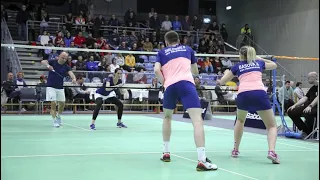 Badminton Bundesliga Finale Spielfeld 2