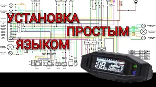 Установка приборной панели на кайо к1 мх