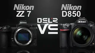 Nikon Z7 vs Nikon D850