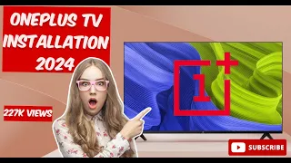 Installation and Review of OnePlus 32 inch android tv.