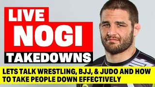 Live NOGI Takedowns With Olympian & BJJ Black Belt Travis Stevens