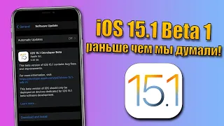 iOS 15.1 Beta 1 обновление! Что нового в iOS 15.1? Когда выйдет iOS 15.1, стоит ли ставить iOS 15.1?