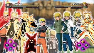 NARUTO FULL POWER VS MINATO FULL POWER | Naruto Storm 4 MOD