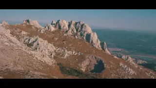 AMAZING CROATIA from the sky in 4K // VELEBIT Mountains