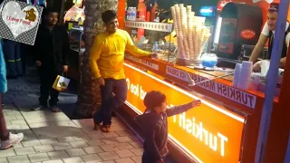 Turkish Ice cream Man Is The Ultimate Prankster/Funny  kid Angry Reaction