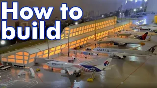 How To Build A Model Airport Terminal