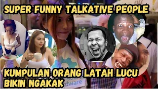 Kumpulan orang Latah Lucu Bikin Ngakak - Super funny talkative people #funny #compilation #lucu