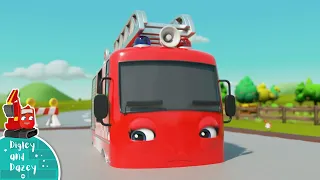 Fire Truck Emergency! - Digley and Dazey | Little Baby Bum | Baby Songs | Nursery Rhymes For Kids