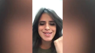 Camila Cabello - Instagram Live (Diciembre 14, 2017)