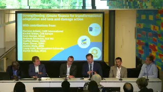 Strengthening climate finance for transformational adaptation and loss and damage action