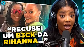 O DIA QUE A LUDMILLA CONHECEU A RIHANNA 😱