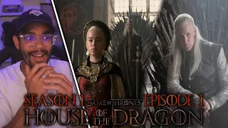 House of The Dragon Season 1 Episode 1 Reaction! - The Heirs of the Dragon