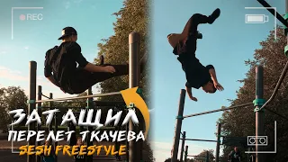 ЗАТАЩИЛ ПЕРЕЛЕТ ТКАЧЕВА | Лютые Элементы На Турнике | SESH FREESTYLE