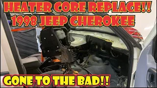 1998 Jeep Grand Cherokee Heater Core Replacement