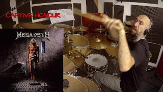 Megadeth - Captive Honour - Nick Menza Drum Cover by Edo Sala