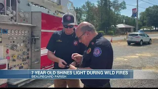 7-year-old shines light on Tiger Island Fires through act of kindness