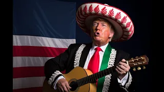 I asked AI to make Donald Trump a Mexican Mariachi.