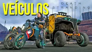 DEATH STRANDING - COMO CONSEGUIR VEÍCULOS! Fabricar, consertar  Carros e Motos