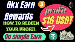 How To Redeem Or Take Profit On Simple Earn On OKx Exchange