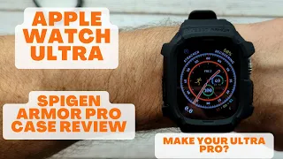 Apple Watch Ultra - Spigen Rugged Armor PRO Case Review