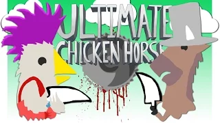 ДУЕЛЬ! - ( Ultimate Chicken Horse ) ● Смешные моменты ● Монтаж #4