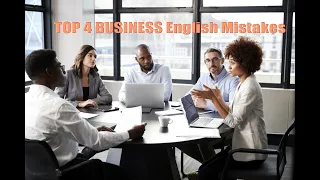 4 Business English mistakes! | Business English 🔥 Learn English 📚 | English speaking practice