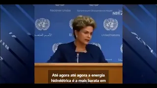 Patético: Discurso de Dilma na ONU. Recordar é viver. Estocar vento?  - Republica das bananas
