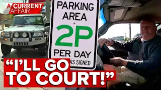 Driver hit with parking fines after cheeky shortcut | A Current Affair