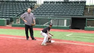 Ripken Baseball Fielding Tip - Picking Balls in the Dirt at 1st Base